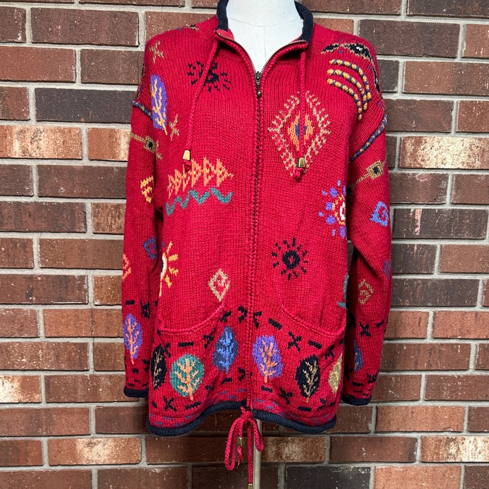 Icelandic Design Full Zip Cardigan